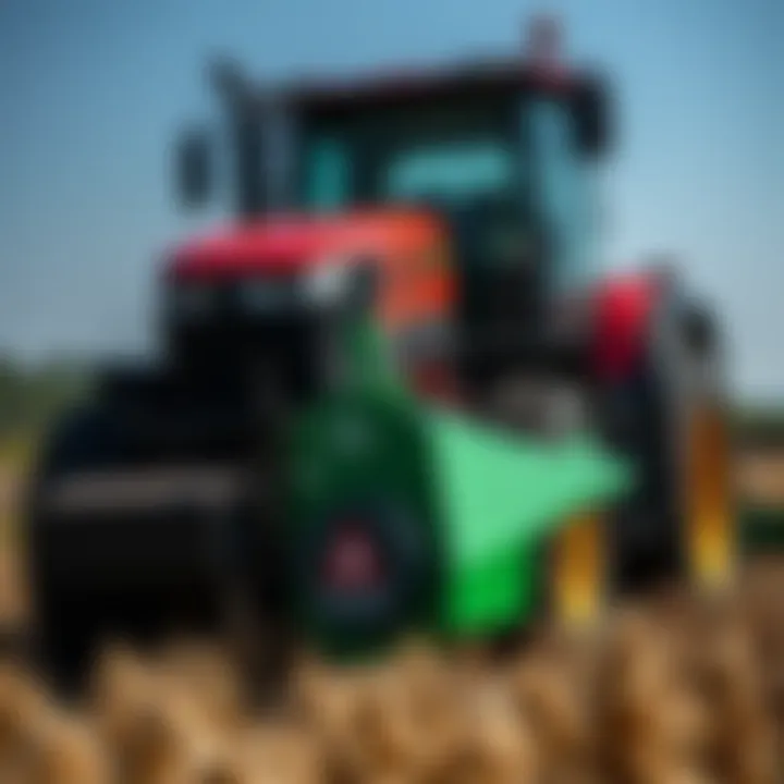 Magnificent Tractor with Shredder: Integrating Technology for Enhanced Agricultural Efficiency