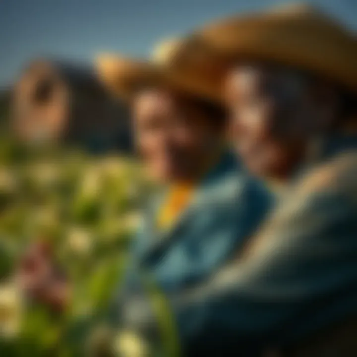 Community engagement in sustainable agricultural practices