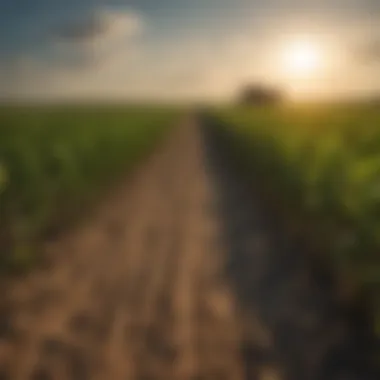 Vibrant cornfield showcasing Missouri's agricultural potential