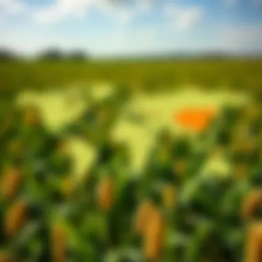 Global Soybean Production and Export Regions Map showing global soybean production and export regions