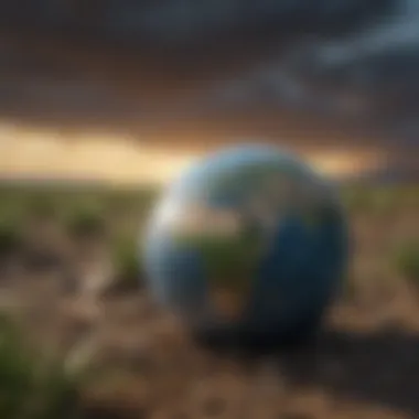 Impacts of Climate Change on Global Weather Systems A visual representation of the Earth's changing climate patterns