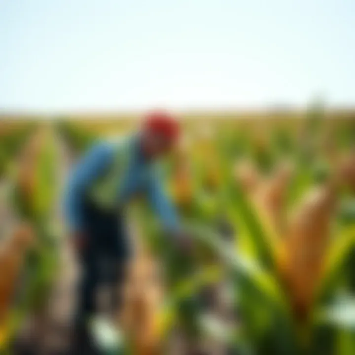 Atrazine Application Techniques in Agriculture Application of Atrazine in Sweet Corn fields