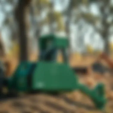Innovative design showcasing automated tree cutting technology