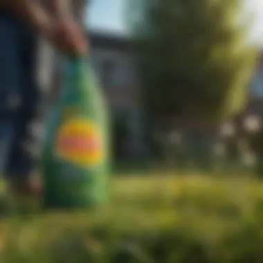 Proper Application Method for Lawn Spray Application method of lawn spray