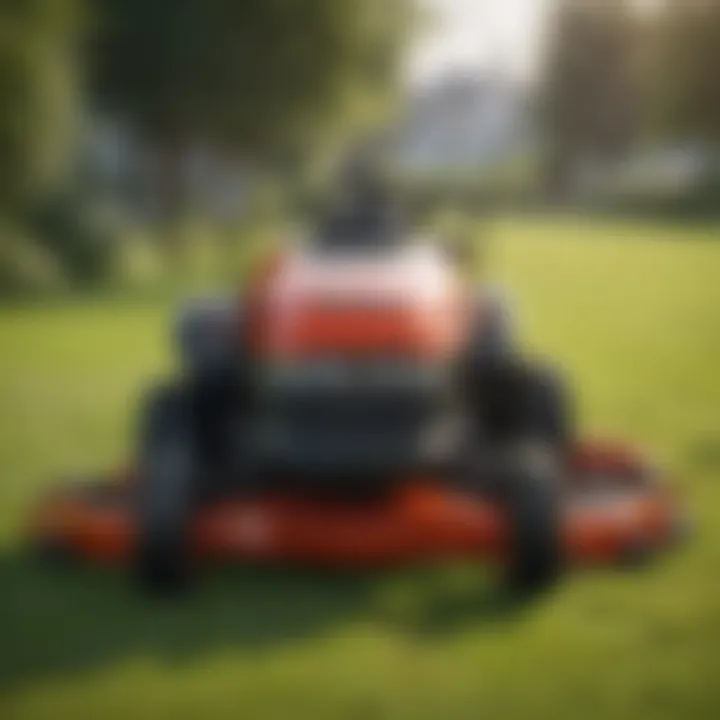 Comparison of different riding lawn mower brands