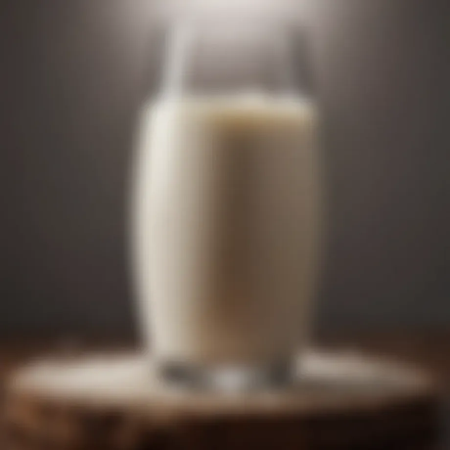 Nutritional breakdown of whole milk