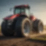 Detailed view of the innovative design of Case IH high-speed disk