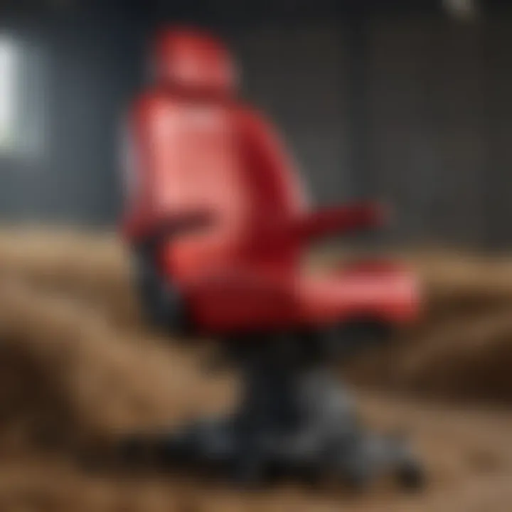 Ergonomic design of a Case IH seat in an agricultural setting