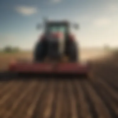 Close-up of soil health improvement from Case IH tillage systems