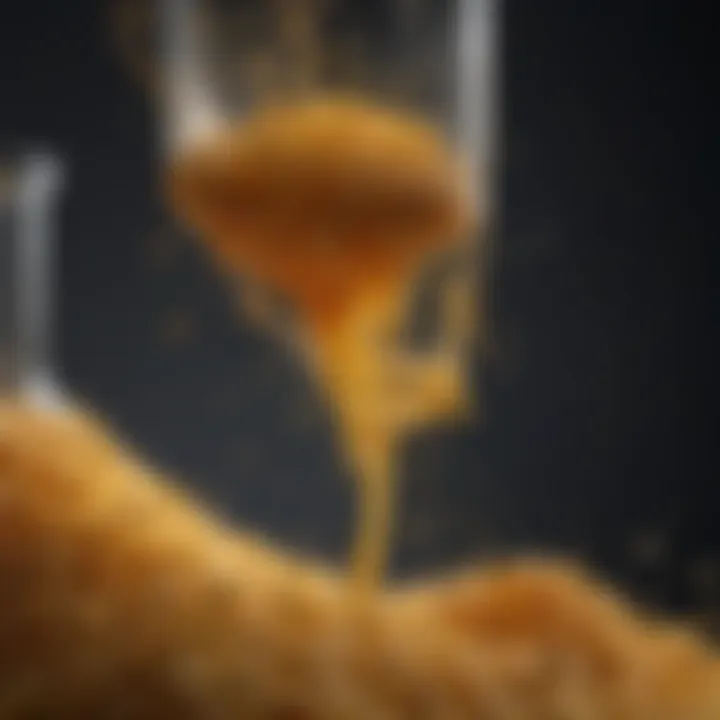 Graphic depicting the fermentation process of cellulose into ethanol