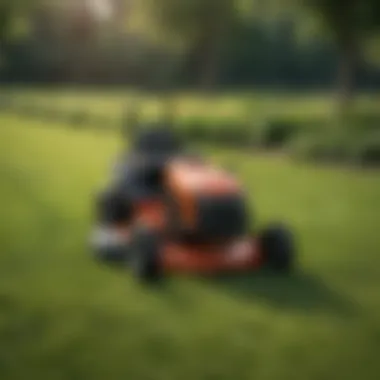Comparison of Power Types in Lawn Mowing Comparison chart of diesel lawnmowers vs. electric and gas models