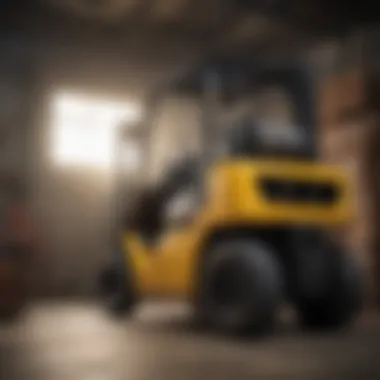 Lifting Mechanism of Cat Forklifts Schematic of the Cat forklift lifting mechanism