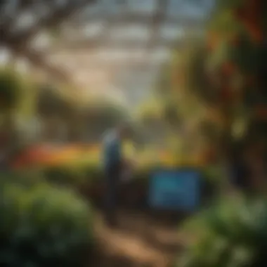 Data Analytics in Horticulture Data analytics software interface for horticulture management