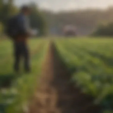 Advanced Survey Techniques in Agriculture Surveying agricultural fields with advanced technology