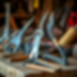 High-quality hoof trimmer tools on display