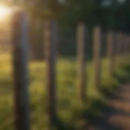 Overview of electric fence components