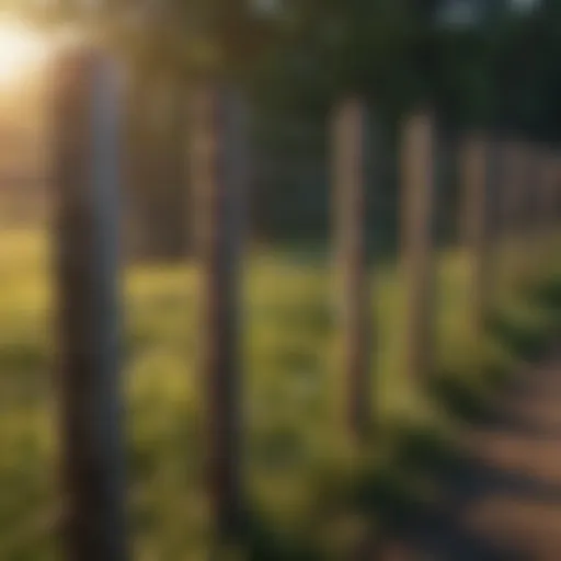 Overview of electric fence components