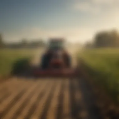 Cutting-Edge Corn Harvesting Technology Advanced corn harvesting machine in action
