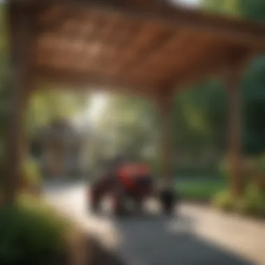 Enhancing Outdoor Protection with Craftsman Canopy Craftsman lawn mower canopy enhancing outdoor protection