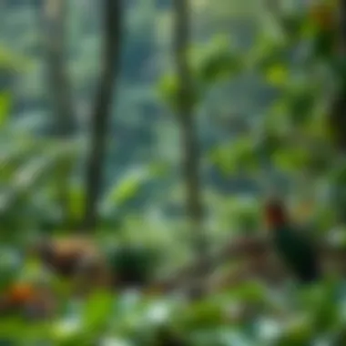 Biodiversity Under Threat in the Amazon Rainforest Rich biodiversity in the Amazon threatened by habitat loss