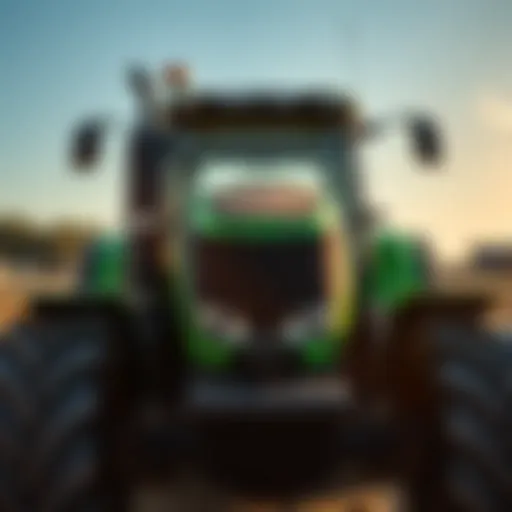 Essential Components of Deutz Allis 7085 Deutz Allis 7085 tractor showcasing essential parts