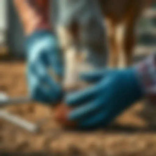 Cattle Hoof Care Procedure Cattle hoof care procedure