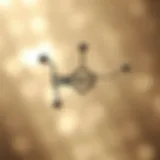 Chemical structure of Dimethyl Sulfoxide showcasing its functional groups