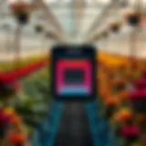 Innovative electric space heater in a greenhouse setting