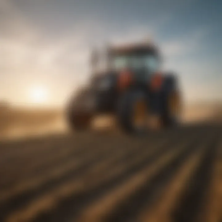 Field application of EquiShield IBH Spray on crops.
