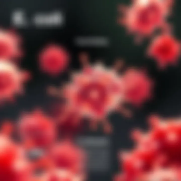 E. coli and Food Safety Infographic illustrating the impact of E. coli on food safety and public health measures