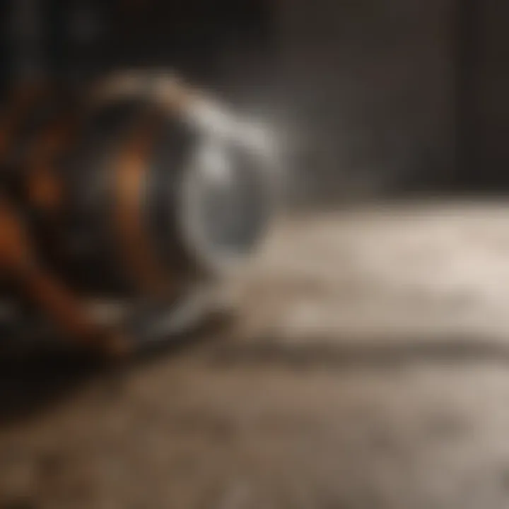Safety equipment and guidelines for using foggers in mold remediation.