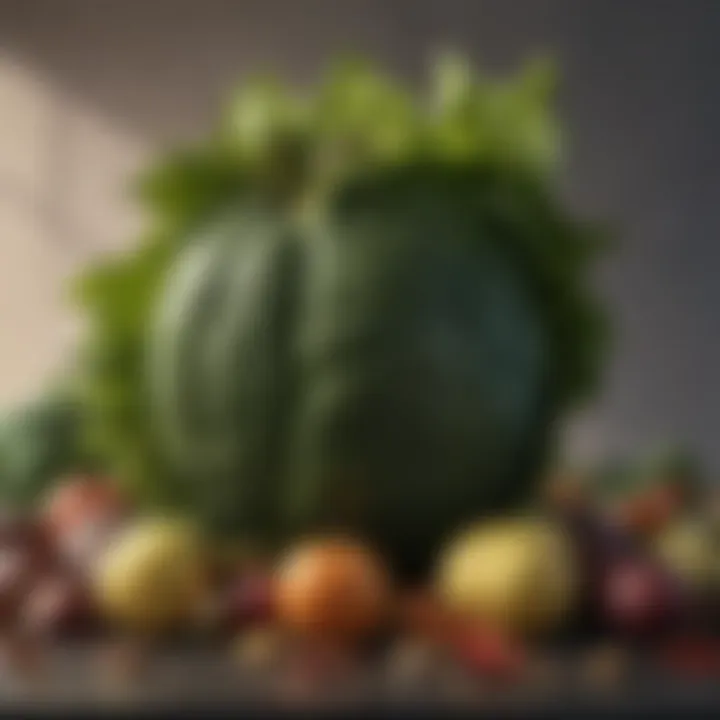 A close-up of damaged produce that typically goes to waste