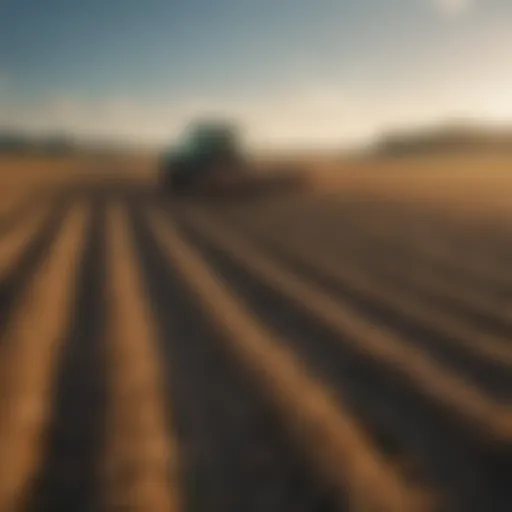 Vibrant agriculture fields in Raleigh showcasing various crops