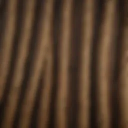 Different types of balebind twine displayed on a wooden surface