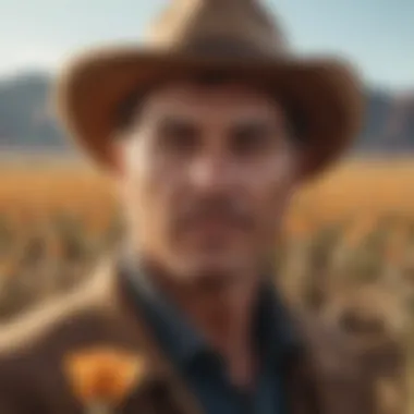 A vibrant field showcasing diverse dryland crops.