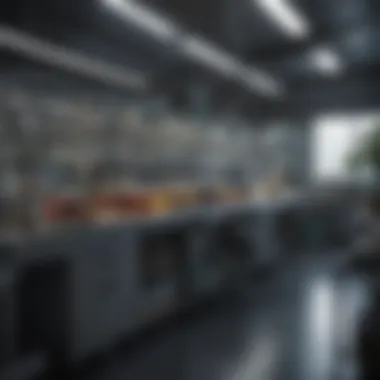 Dynamic Laboratory Environment Laboratory workspace with equipment