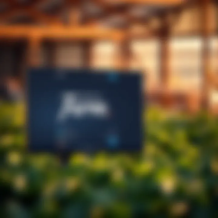 Farm Job Board Platform A computer screen displaying a farm job board platform interface.