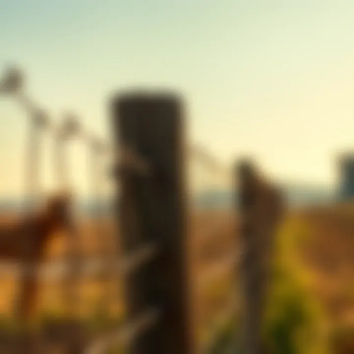 Maintenance practices for agricultural fencing