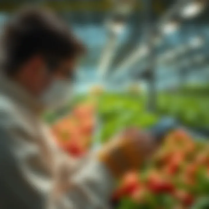 Innovative Technology in Food Quality Monitoring Technology utilized in monitoring food quality and safety