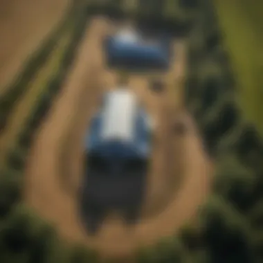 Impact on Local Farming Community Aerial view of local farms supported by the dealership