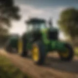 Showcasing a selection of John Deere tractors in Hope Mills