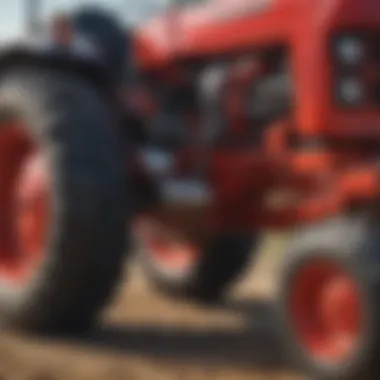 Innovative Features of Martin Tractor Close-up of Martin Tractor showcasing advanced technology features