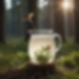 Innovative milk jug fly trap design showcasing simplicity and effectiveness