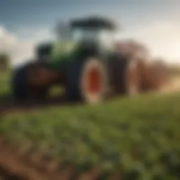 Illustration of poly air properties in agriculture