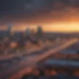 A view of Knoxville's skyline showcasing tech innovation