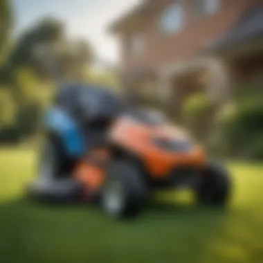 Cost analysis of blue electric lawn mower vs traditional mowers