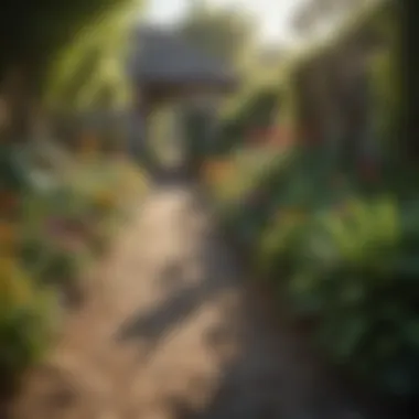 Technology Integration in Gardening Visual representation of technology integration in gardening