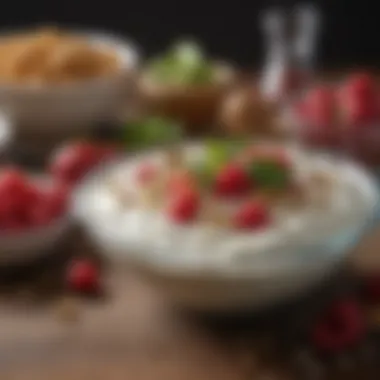 Wholesome Toppings for Culinary Exploration A creative assortment of wholesome toppings that can complement Greek yogurt
