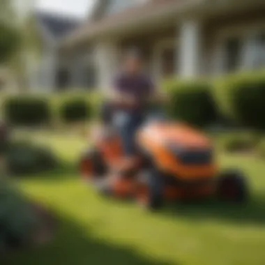 User experience with zero mower in a residential lawn setting