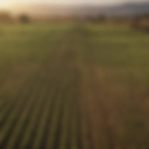 Vast agricultural landscape in California with crops and farmland